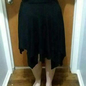 Black party dress.